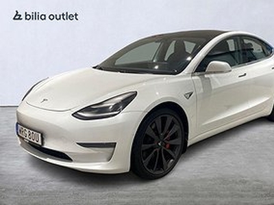 Tesla Model 3 Performance AWD 510hk Panorama Autopilot