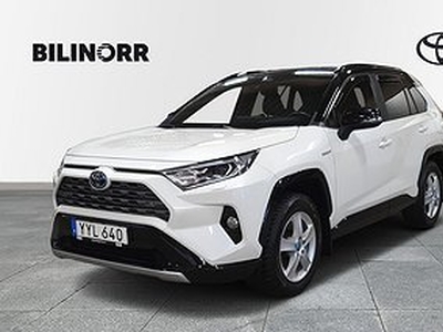 Toyota RAV4 Hybrid 2,5 HSD 2WD Style JBL GPS Dragkrok Bränslevärmare Vinterh