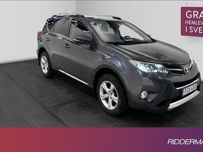 Toyota RAV4D-4D 4x4 Executive Värm Kamera Navi Drag 2014, SUV