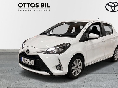 Toyota Yaris1,5 5-D M D S ACTIVE V-S-Hjul,Mv Kupe,1ägare 2017, Halvkombi