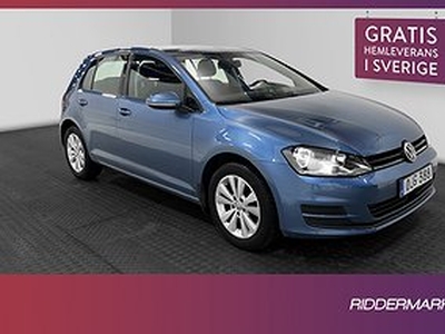 Volkswagen Golf TSI 110hk Style CarPlay Välservad 0.49L/mil