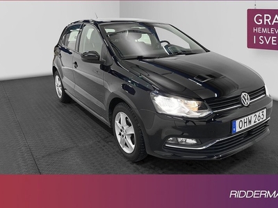 Volkswagen Polo1.2 TSI Värmare Dragkrok Välservad 2017, Halvkombi