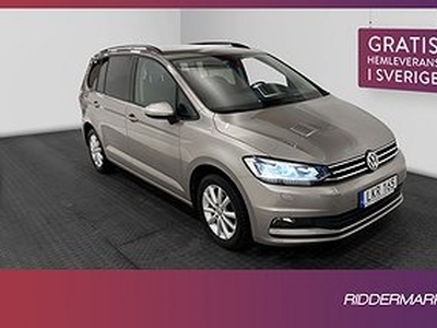 Volkswagen Touran 1.2 TSI 110hk Plus 7-sits Kamera Dragkrok