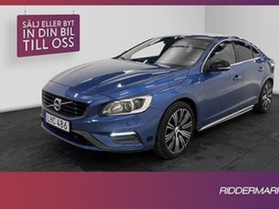 Volvo S60 D4 190hk R-Design VOC Taklucka Värm Navi Sensorer