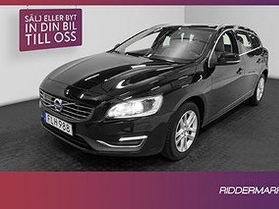 Volvo V60 D4 181hk Summum VOC Navi Sensorer BLIS Drag