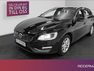 Volvo V60D4 Summum VOC Navi Sensorer BLIS Drag 2015, Kombi