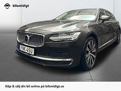 Volvo V90 Recharge T6 AWD VOC Navi B-Kamera Värmare 340hk