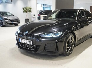 BMW i4eDrive40 Fully Charged M Sport Navi Drag Elstolar Ada 2022, Personbil