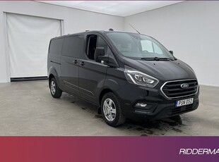 Ford CustomTransit CrewVan L2 Värmare Drag B-Kamera 2021, Minibuss