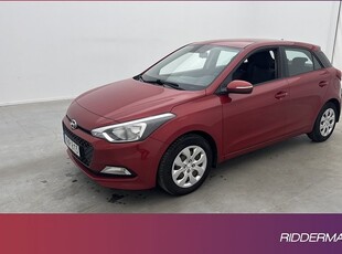 Hyundai i201.2 Manuell Comfort Rattvärme Bluetooth 2017, Halvkombi