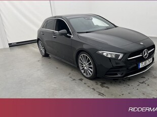 Mercedes A180Benz A 180 d AMG Wide Burmester Kamera Navi 2019, Halvkombi