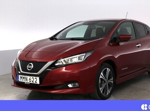 Nissan Leaf40 kWh Tekna Läder BOSE 360° BLIS V-Hjul 2019, Halvkombi