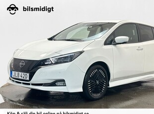 Nissan LeafN-connecta P-Sensorer Rattvärme B-kam Navi 2023, Halvkombi