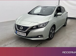 Nissan LeafTekna BOSE 360° Navi Halvskinn Rattvärme 2019, Halvkombi