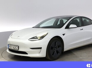 Tesla Model 3Long Range AWD Refresh AP Pano Drag Vhjul 2021, Halvkombi