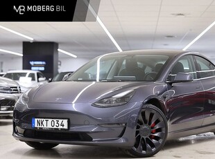 Tesla Model 3Performance AP Pano Track mode 2021, Halvkombi