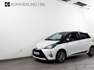 Toyota YarisHybrid e-CVT Selection Kupéfläkt Kamera Laneassist 2018, Halvkombi