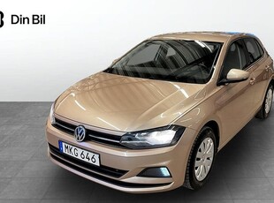 Volkswagen Polo1.6 TDI Comfortline Backkamera Drag 2019, Halvkombi