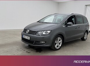 Volkswagen Sharan4M Premium 7-Sits Värm El-Dörr Drag 2020, Minibuss