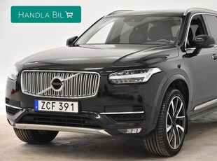 Volvo XC90T5 AWD Inscription 7-sits HUD P-Värm Skinn 2018, SUV