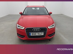 Audi A3 Sportback 1.6 TDI Attraction P-Sensorer Farthållare