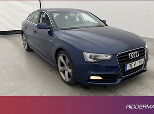 Audi A5Sportback V6 Q S-Line P-Sensorer Dragkrok 2016, Sportkupé