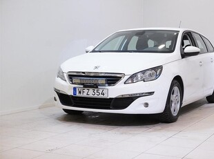 Peugeot 308 SW1.2 e-THP Active Dragkrok Motorv. Ledramp Kamrem Bytt 2 2015, Kombi