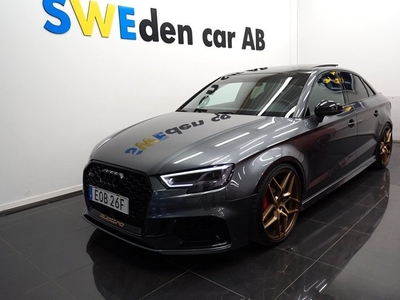 Audi A3RS 3 Sedan 2.5 TFSI Quattro Sv-såld Ägare Steg2 530h 2020, Halvkombi