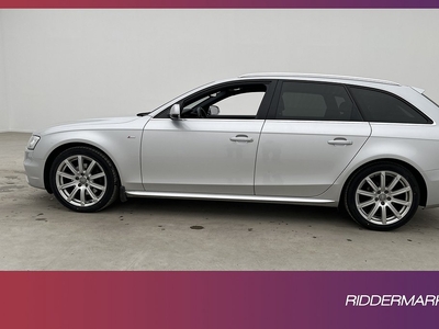 Audi A4 Quattro Avant 2.0 TDI S-Line Dragkrok PDC 177hk