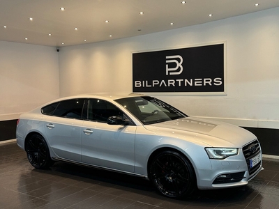 Audi A5 Sportback 2.0 TFSI quattro STronic-B&O-0%Ränta-211HK