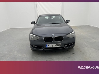 BMW 118 d 143hk Sport line Sensorer 0.45L/Mil Nyservad