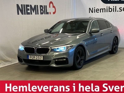 BMW 520d xDrive Sedan M Sport Drag HuD Skinn Kamera MoK SoV 2017, Sedan