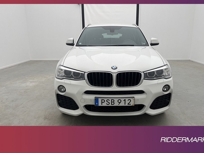 BMW X4 xDrive20d 190hk M Sport Fjärr-värm HiFi Navi Kamera