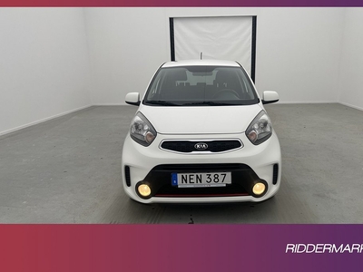 Kia Picanto 1.0 MPI 67hk 1-Brukare GLS P-Sensorer Rattvärme