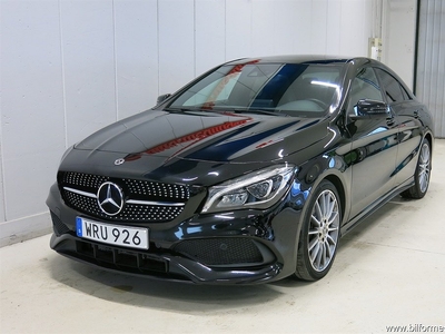 Mercedes-Benz CLA 180 122hk Coupé AMG Sport Aut. LED V-hjul Svensksåld