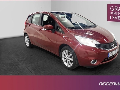 Nissan NOTE1.2 N-Connecta Panorama Navi 360° Välservad 2014, Halvkombi