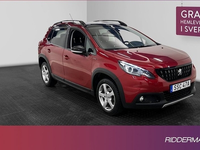 Peugeot 2008GT Pano Halvskinn Sensorer Välservad 2019, SUV