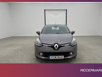 Renault Clio 0.9 TCe 90hk Välservad Keyless Navi SV-såld