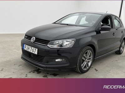 Volkswagen Polo1.2 TSI R-Line Värmare P-sensorer 2017, Halvkombi