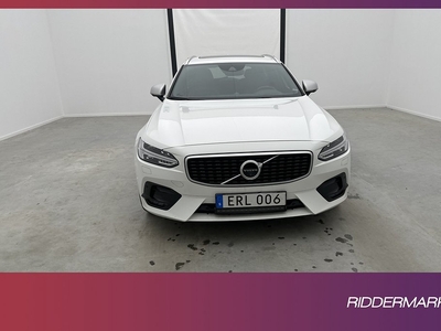 Volvo V90 D5 AWD 235hk R-Design Pano VOC B&W HUD Skinn Drag