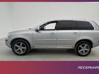 Volvo XC90 D5 AWD R-Design 7-sits VOC P-värme Skinn 200hk