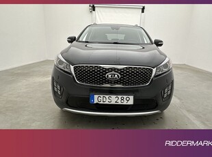 Kia Sorento 2.2 CRDi AWD 200hk 7-sits Pano Skinn Kamera Drag