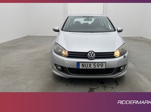 Volkswagen Golf TDI 105hk Style Värmare Dragkrok Välservad