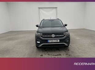 Volkswagen T-CROSS TSI 95hk Komfort Sensorer CarPlay Välserv