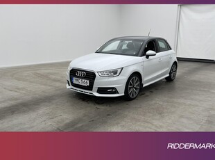 Audi A1 Sportback 1.4 TFSI 125hk S-Line En-Brukare Bluetooth