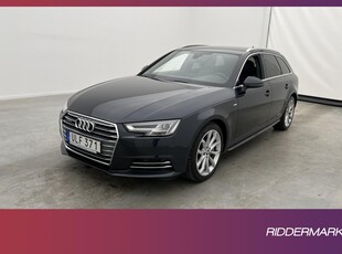 Audi A4 Avant TDI Q 190hk S-Line Värmare Drag Halvskinn