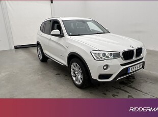 BMW X3xDrive20d Sensorer M Fälgar Keyless Farthållare 2014, SUV