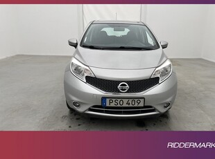 Nissan Note 1.2 80hk Visia Farthållare Välservad 1-Brukare