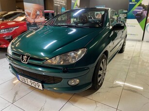 Peugeot 206 CC 1.6 Manuell, 109hk Roland Garros