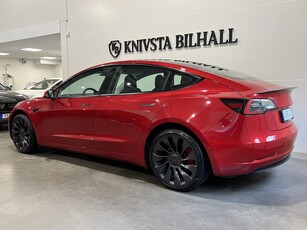 Tesla Model 3 Performance AWD 1Ägare SE SPEC 513hk